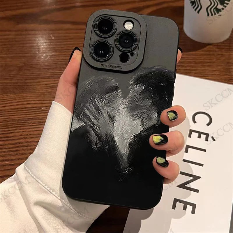 Oil Painting Art Phone Case For iPhone