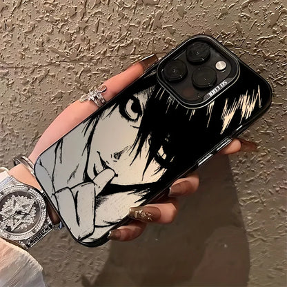 Cool Anime Character Death Note pattern Phone Case For iPhone