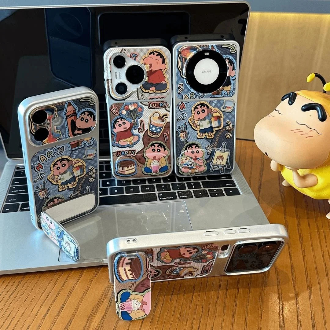 Cute Crayon Shin-Chan Phone Case For iPhone