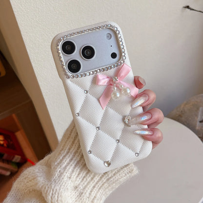 Luxury Tartan Leather Phone Case For iPhone