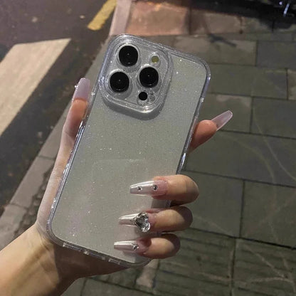 Soft Glitter Transparent Phone Case