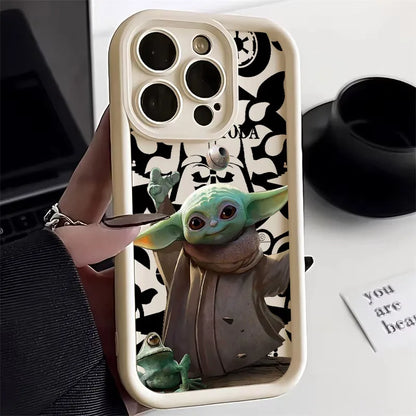 Stars Wars Baby Yodas Phone Case For iPhone