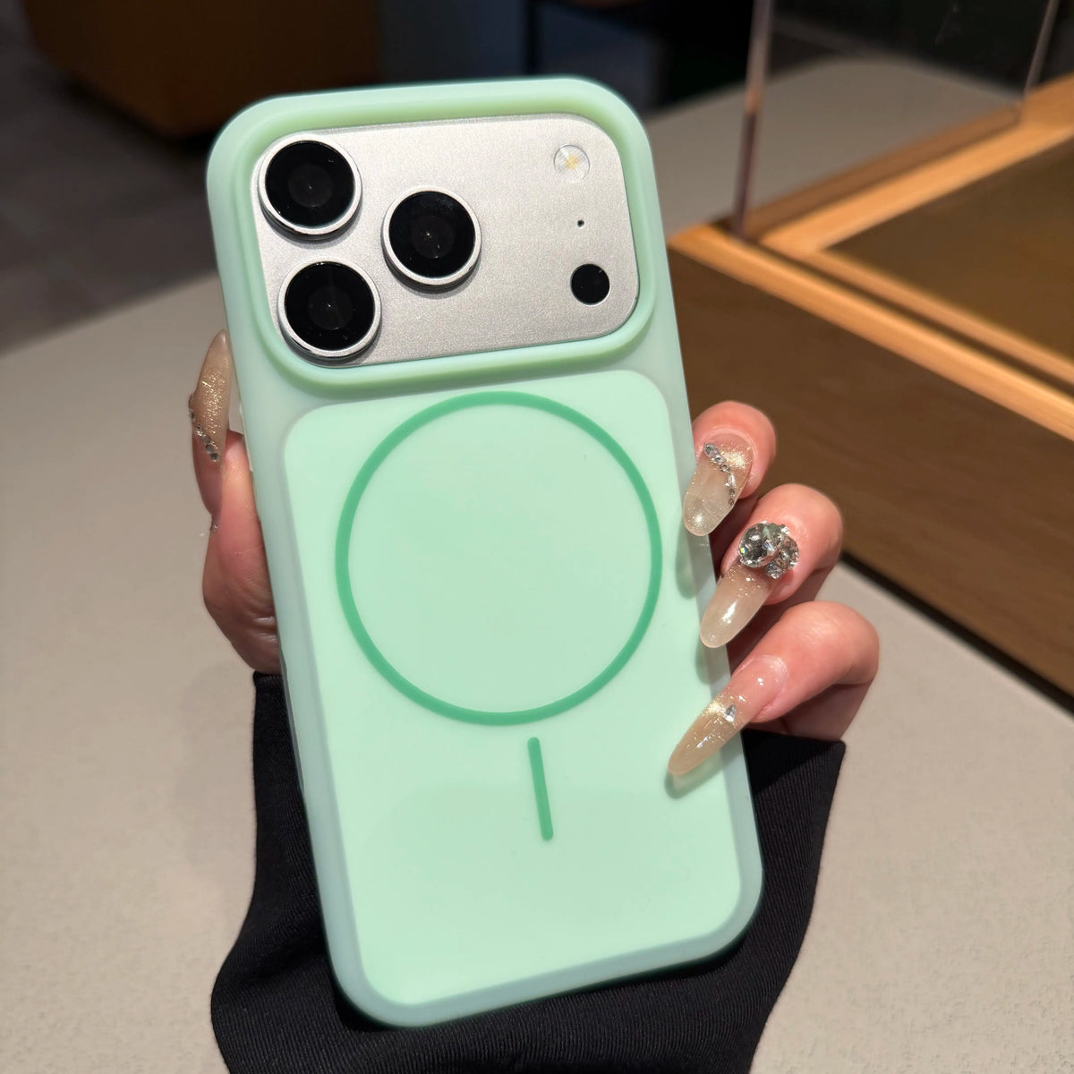 For Magsafe Candy Color Matte Case  For iPhone