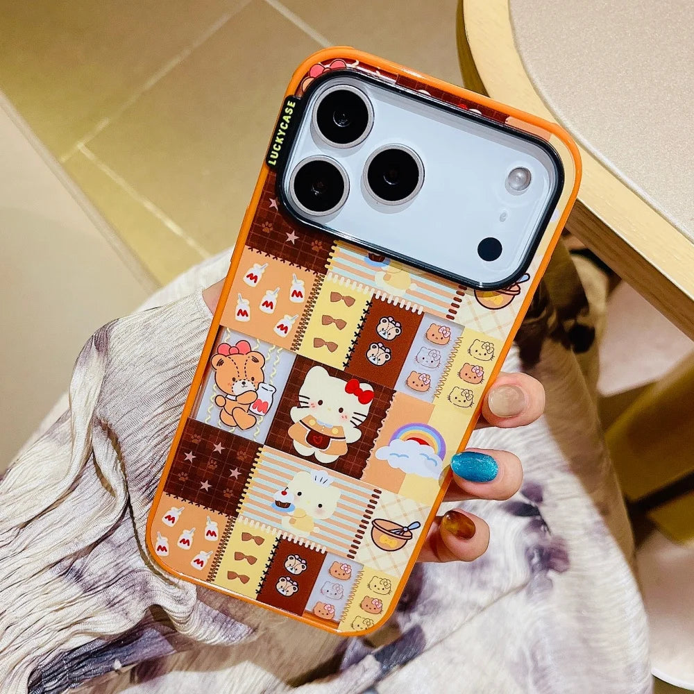4 Types Of Autumn And Winter Kitty Cat Phone Cases Suitable For iPhone