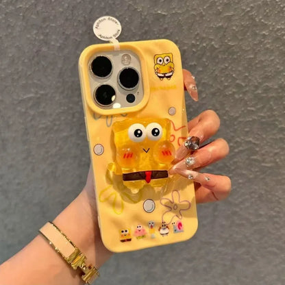 Anime Spongebo Squarepants Mobile Phone Case Available  For iPhone