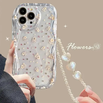 Flower Bracelet Chain Phone Case For IPhone