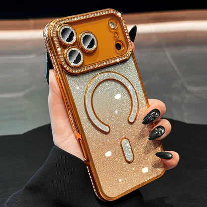 Luxury Gradient Diamond Magsafe Case For iPhone