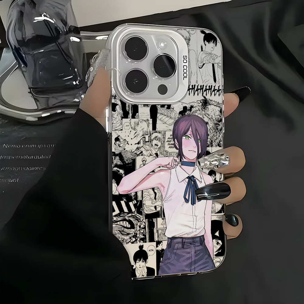 Cool Anime Reze Phone Case For iPhone