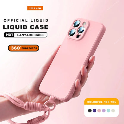 Lanyard Phone Case For iPhone