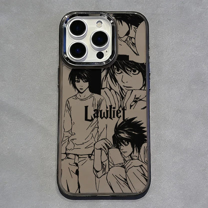 Line Anime Deaths Notes Hot Phone Case For iPhone
