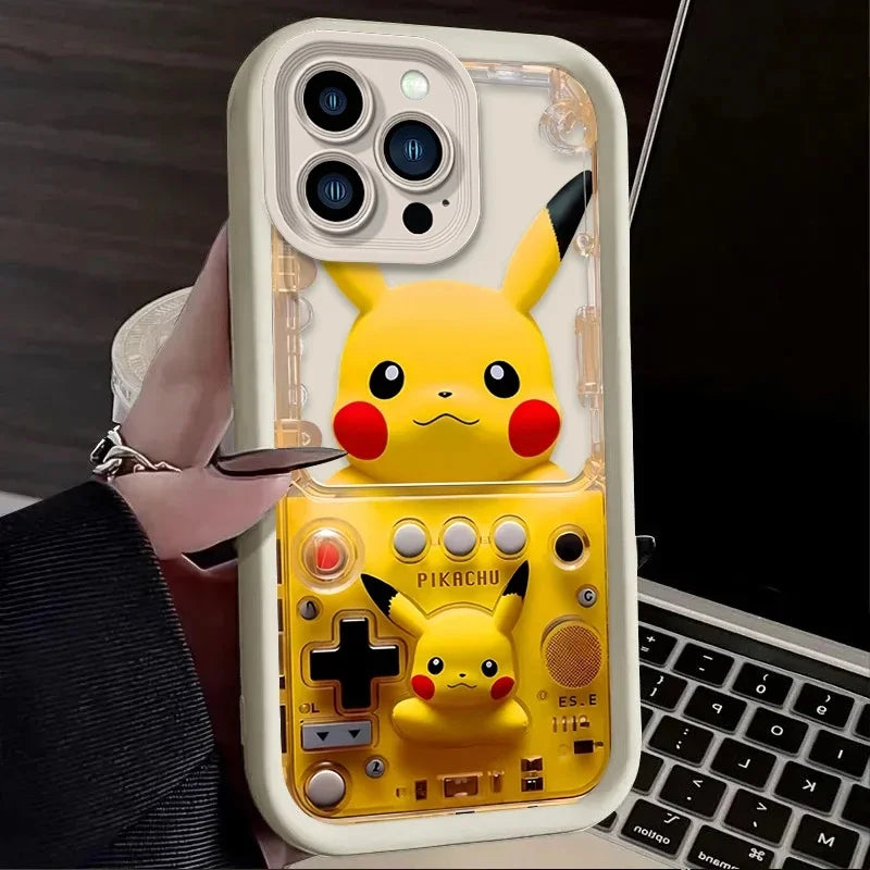 Pokemon Pikachu Gengar Game For iPhone Phone Case