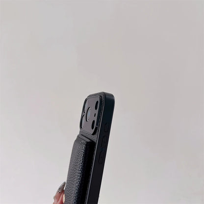 Luxury Crossbody Strap Lanyard Wallet Leather Case For iPhone