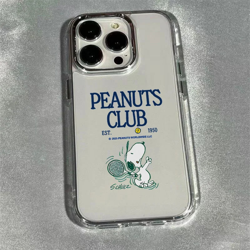 New Sport Snoopys Green Phone Case For iPhone