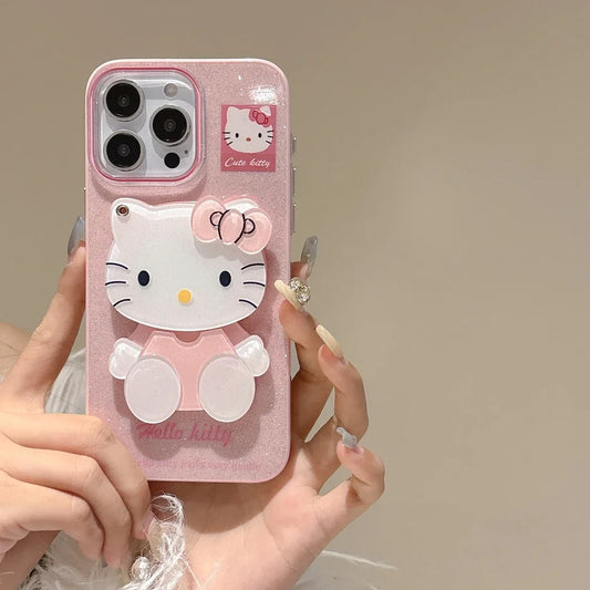 Bling Glitter Makeup Mirror Phone Case For iPhone