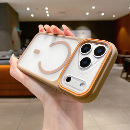 Luxury Transparent For Magsafe TPU Magnetic Case For iPhone