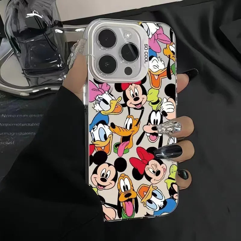 Mickey Mouse Family Cute Hard Case For iPhone