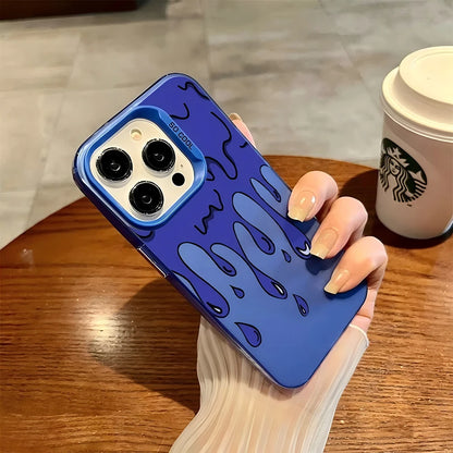 Fashion Water Droplet Pattern Phone Case For iPhone