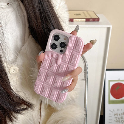 Funny Cartoon 3D Mickey Chocolate Ice Cream Phone Case