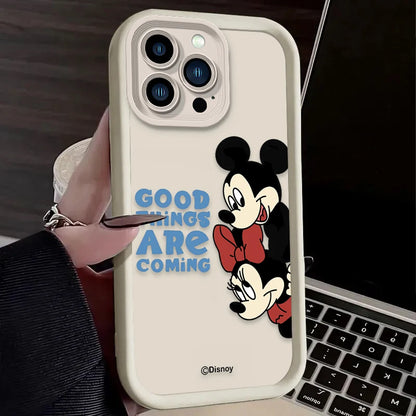 Cute Mickey Minnie Phone Case For iPhone