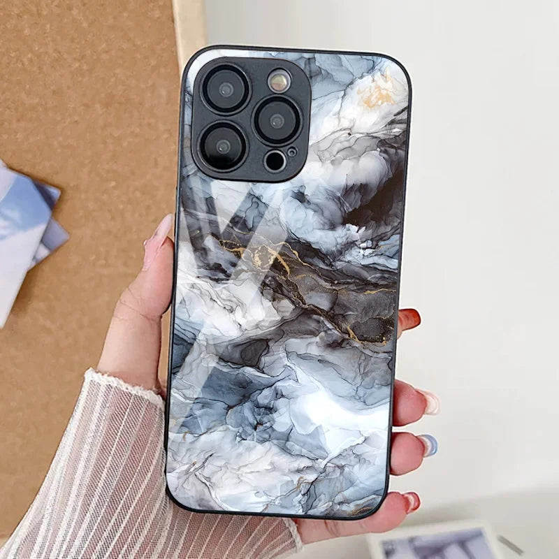 Marble Pattern Case For iPhone
