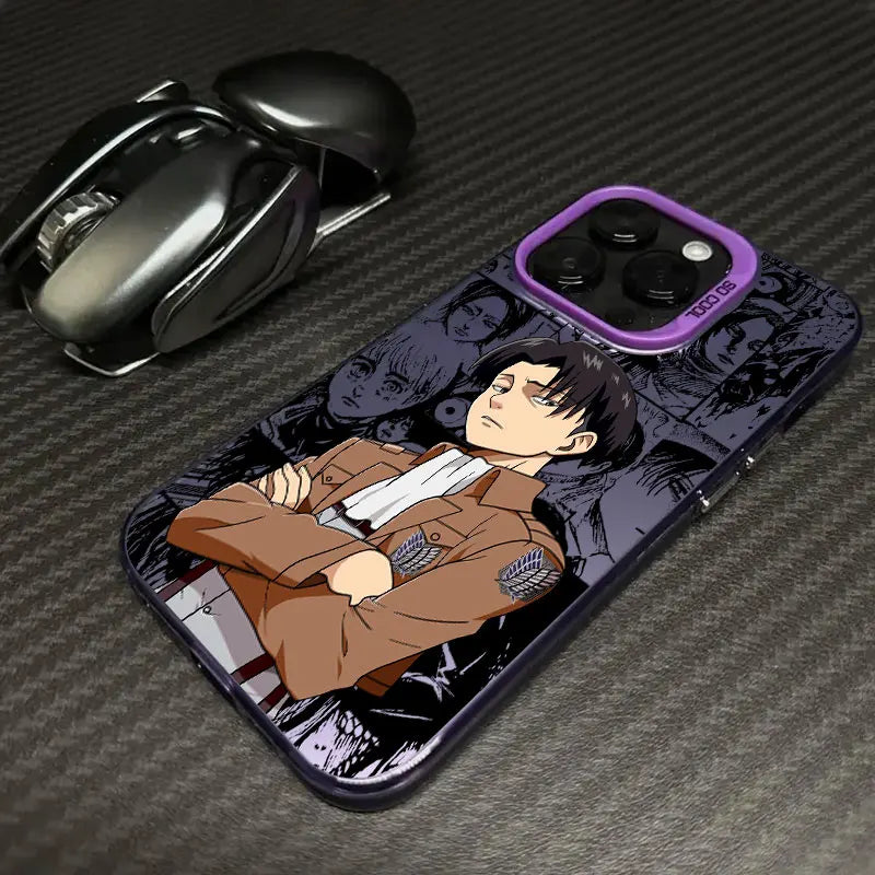 Anime Japanese Attack On Titan Eren Yeager Coque For iPhone