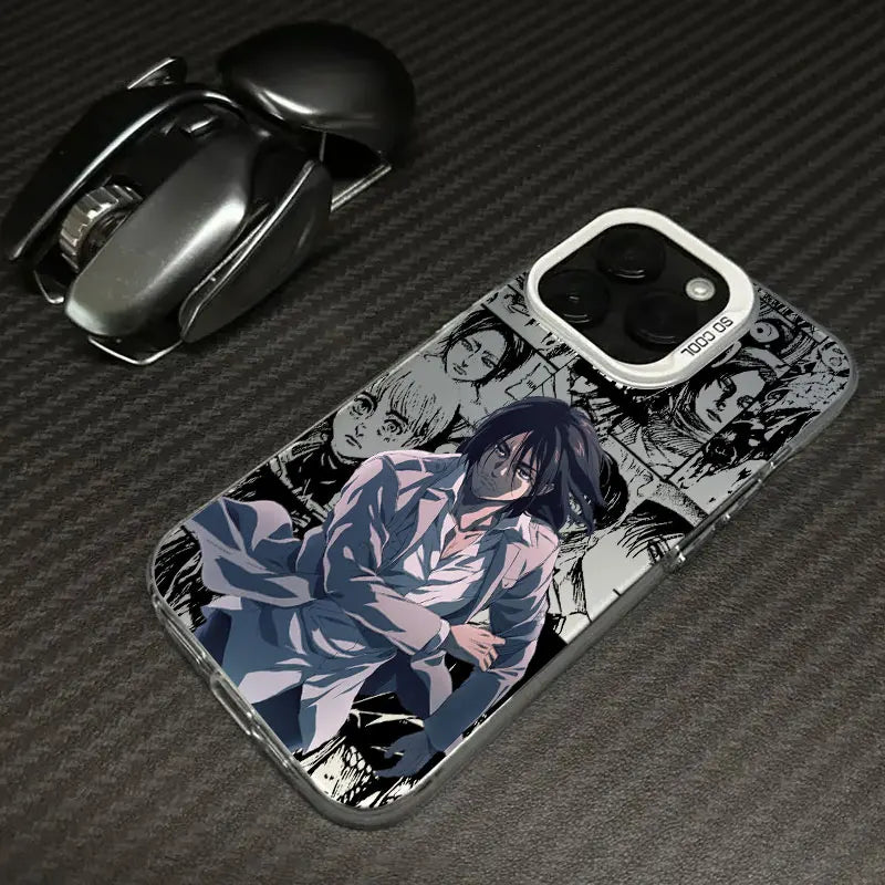Anime Japanese Attack On Titan Eren Yeager Coque For iPhone