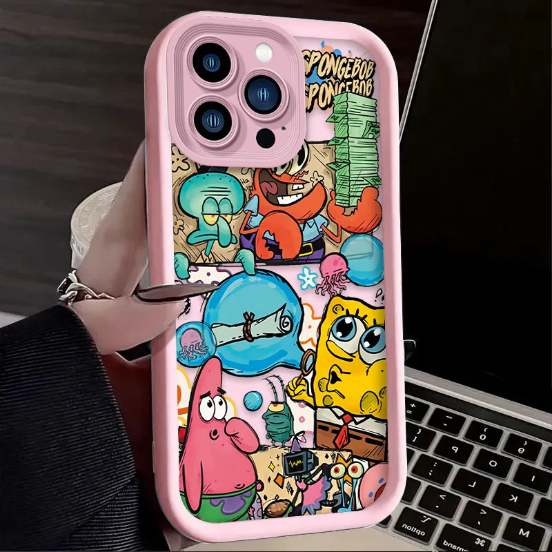 SpongeBob Dolls Phone Case For iPhone