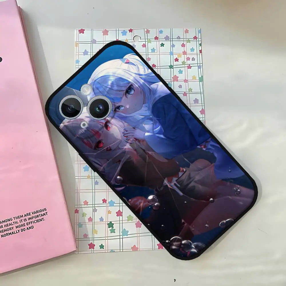 Anime Hololive Gawr Gura Phone Case For iPhone