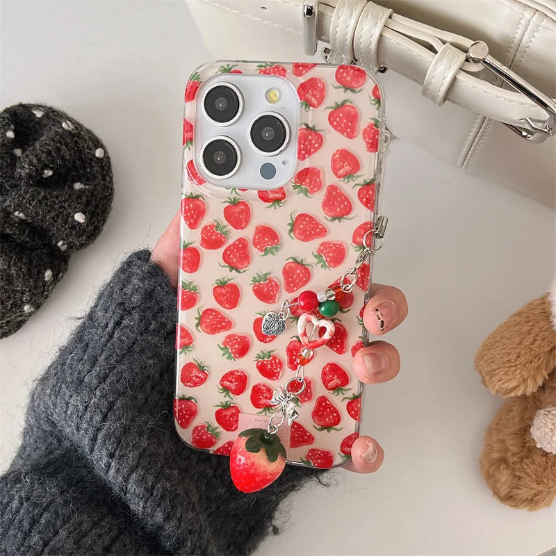 Cute Strawberry Phone Case