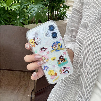 Funny Cute Duck Little Bird Magnetic Phone Case For iPhone