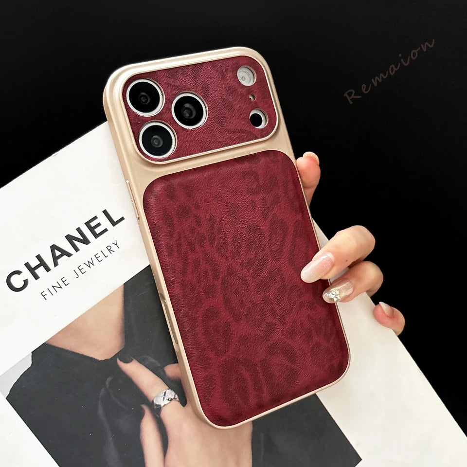 Heart Mirror Luxury Phone Case For iPhone