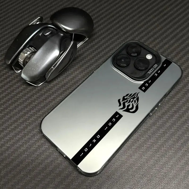 Black Flame Coque For Apple iPhone