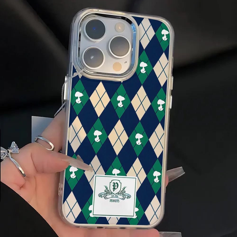 New Sport Snoopys Green Phone Case For iPhone
