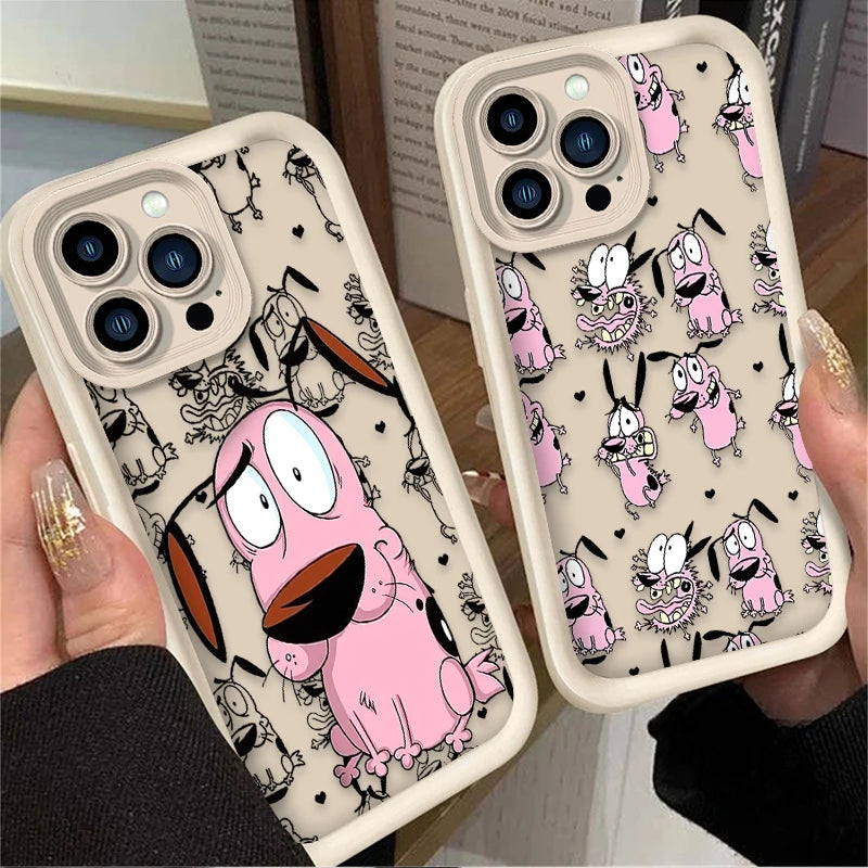 Courages Cowardly Dog Case For iPhone
