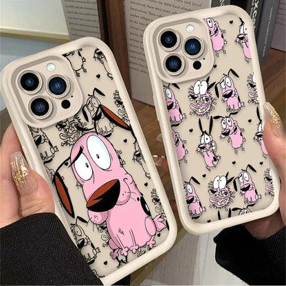 Courages Cowardly Dog Case For iPhone
