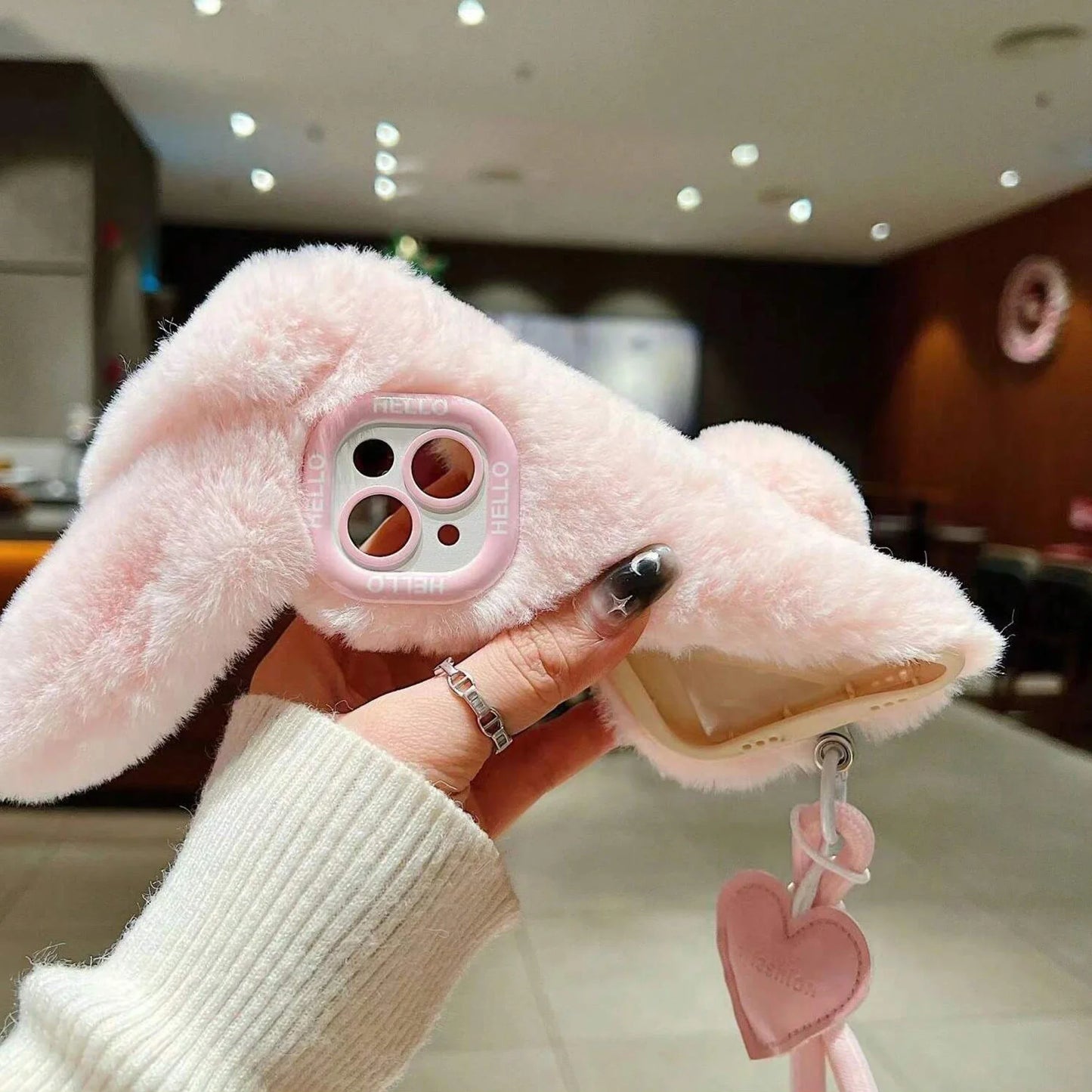 Fall Winter Cute Warm Phone Protective Jacket For iPhone