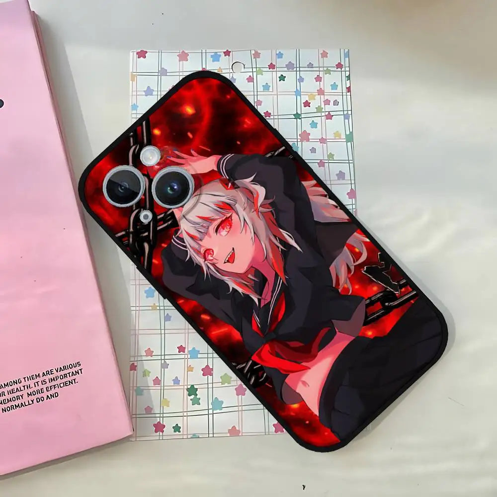 Anime Hololive Gawr Gura Phone Case For iPhone