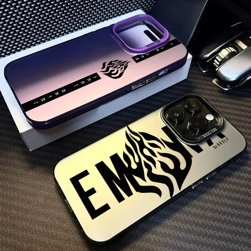 Black Flame Coque For Apple iPhone