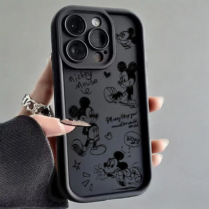 Disney Sketch Minnie Cartoon Phone Case For IPhone