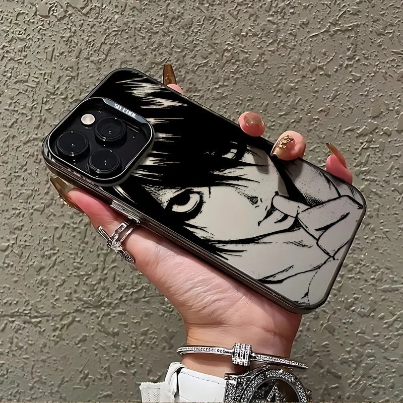 Cool Anime Character Death Note pattern Phone Case For iPhone