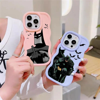Cool Bats Man Logo Hero Phone Case For iPhone