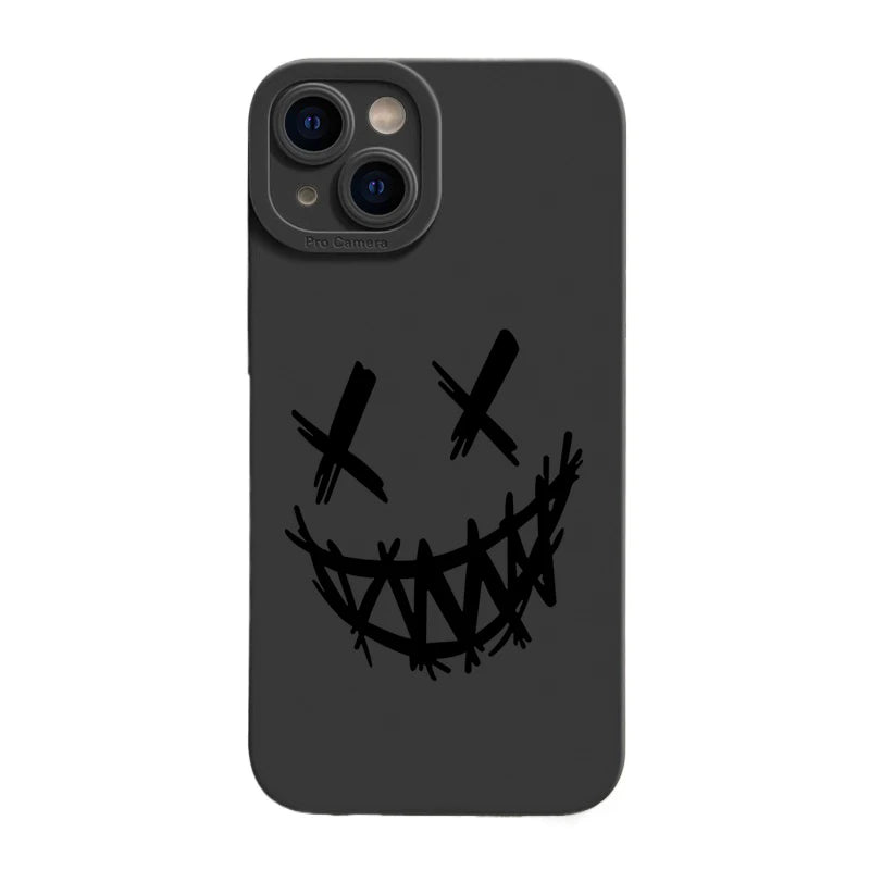 Smiling Devil Phone Case For iPhone