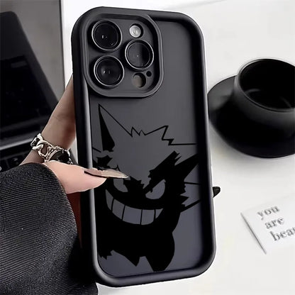 Pokemons Line Cartoon Soft Silicone Case For iPhone