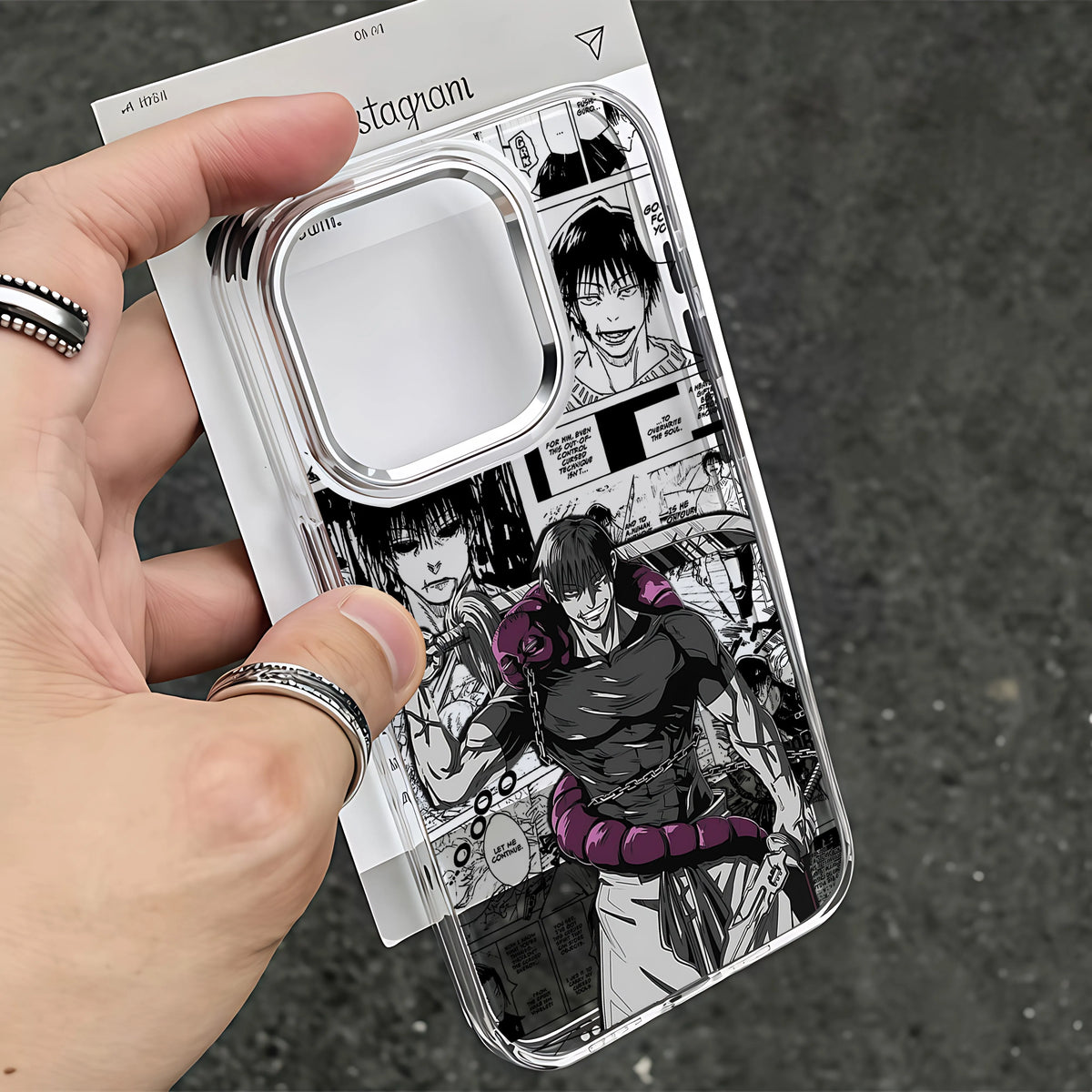 Cool Anime Tojis Fushiguros Phone Case For iPhone