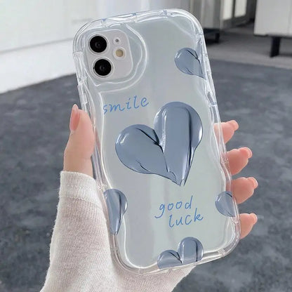 16Pro Love Heart Phone Case For IPhone