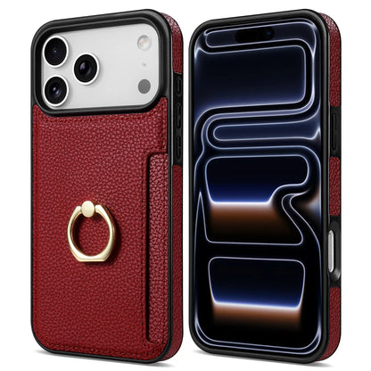 Leather Wallet Card Solt Phone Case For iPhone