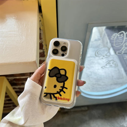 Wallet For Magsafe Magnetic Hello Kitty Wallet Phone Case