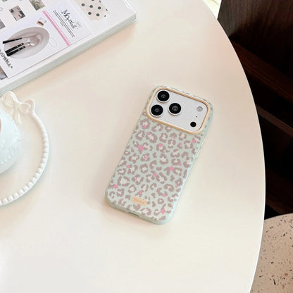 Korean Full Screen Stars Leopard Print Phone Case For iPhone