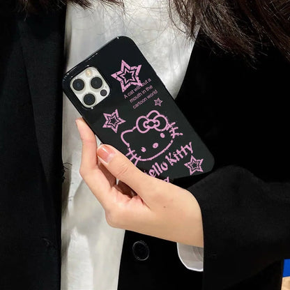 Hello Kitty Ins Niche Star Phone Case For iPhone