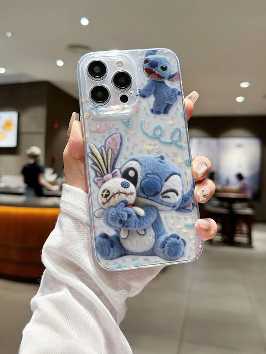 Disney Phone Case Stitch Toothed Phone Case For iPhone